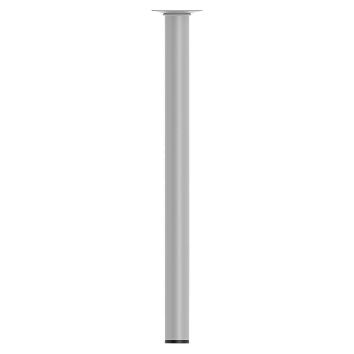 Element System Möbelfuß (Ø x L: 30 x 400 mm, Traglast: 50 kg, Weiß/Aluminium)