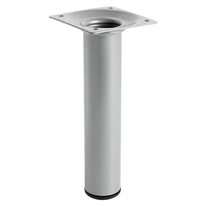 Rei Möbelfuß-SetØ x H: 3 cm x 150 mm, Stahl, 4 Stk., Silber
