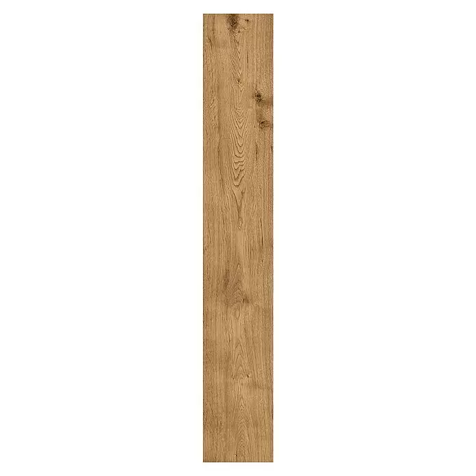 Classen Designboden Pro Nature - Brosna, Landhausdiele, 1.290 x 203 x 4 mm - Hellbraune Holzdiele mit natürlicher Maserung und Ästen, geeignet für Fußböden oder Wandverkleidungen.