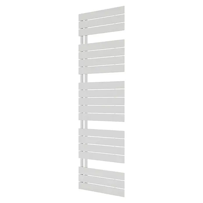Ximax Designheizkörper P2 Open - B x H: 500 x 1.720 mm, Wärmeleistung bei Vorlauftemperatur von 75 °C (D: 50): 865 W, Weiß - Weiße Handtuchheizung mit horizontalen Sprossen für ein modernes Badezimmer, die Wärme und Stil vereint.