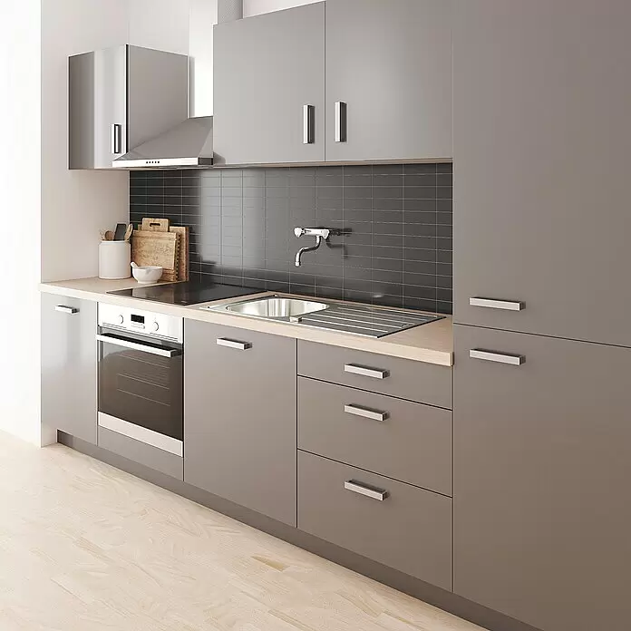 Grohe Spültischarmatur - Chrom, Glänzend, Auslauf schwenkbar - Stimmungsaufnahme