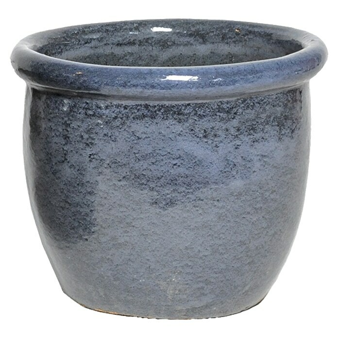 Mega Collections Pflanztopf Glazed HP001 (Außenmaß (Ø x H) 30 x 25 cm