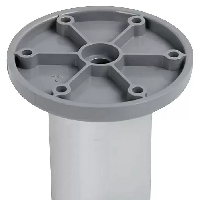 Rei Möbelfuß - Ø x H: 4,5 cm x 400 mm, Aluminium - Detailaufnahme