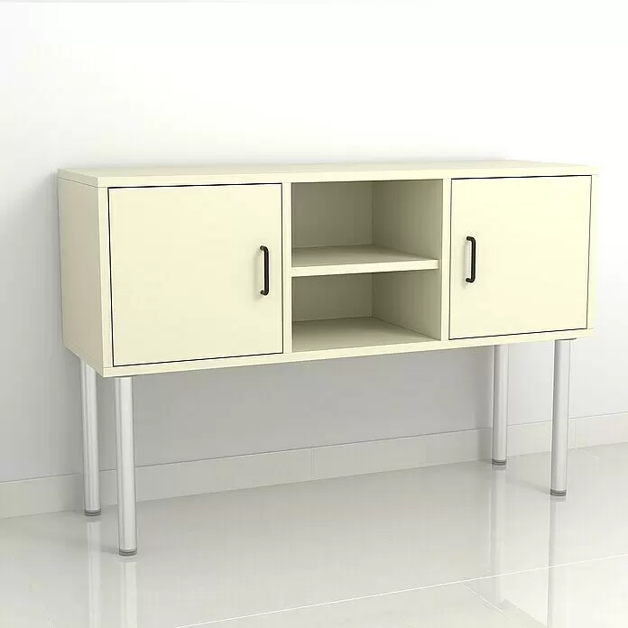 Rei Möbelfuß - Ø x H: 4,5 cm x 400 mm, Aluminium - Stimmungsaufnahme