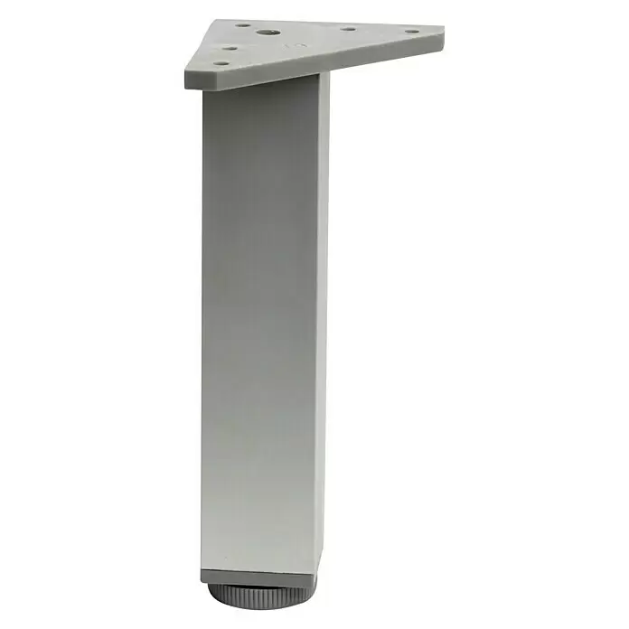Rei MöbelfußL x B x H: 40 x 40 x 200 mm, Aluminium