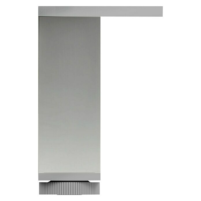 Rei Möbelfuß (L x B x H: 40 x 40 x 120 mm, Traglast: 150 kg, Aluminium, Eloxiert) | BAUHAUS