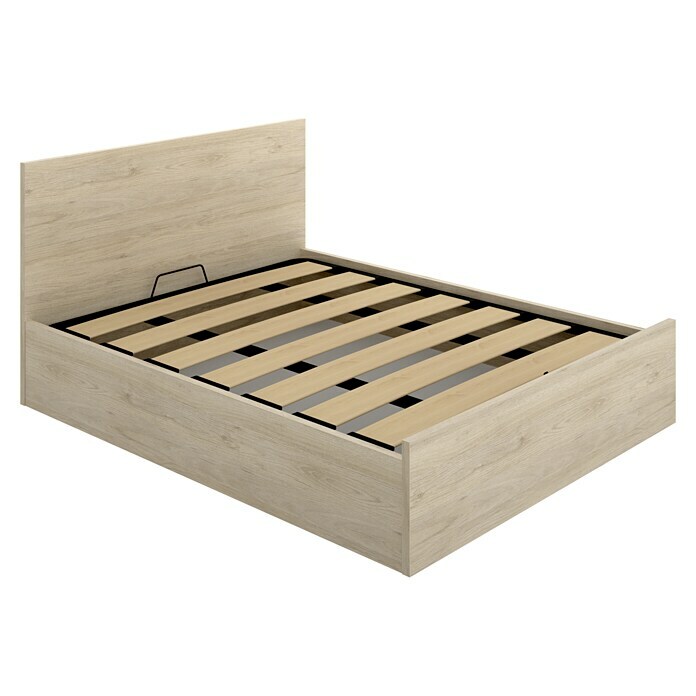 Base cama 150, Estructura Cama 150, con palets de madera