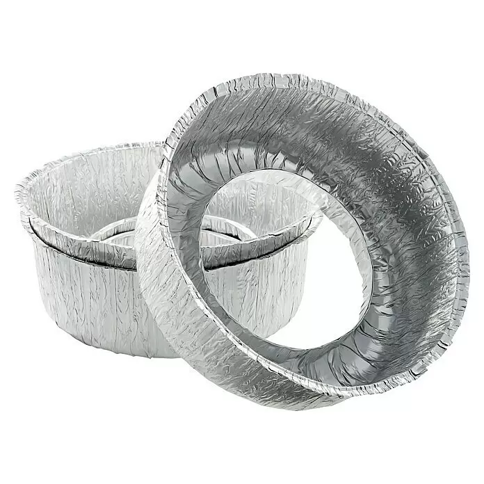 Cobb Grillschale Innen - Aluminium, Ø x H: 30 x 12,5 cm, 6 Stk. - Diagonale Ansicht