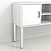 Pata para muebles (L x An x Al: 40 x 4 x 4 cm, Aluminio)