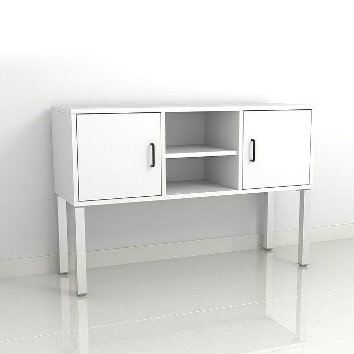 Pata para muebles (L x An x Al: 40 x 4 x 4 cm, Aluminio)