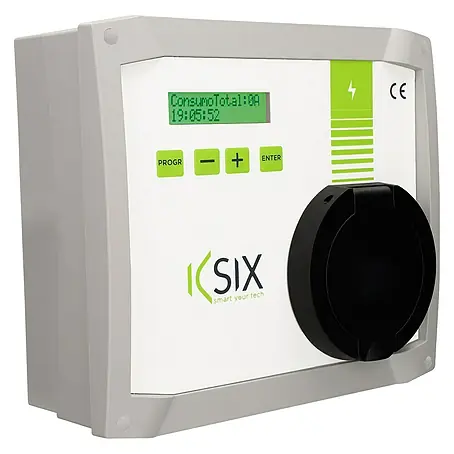 Ksix  Cargador para automóvil Policharger EVHOME-SC