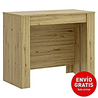 Mesa de comedor Kiona (L x An x Al: 90 x 239 x 77 cm, Roble Nordic, Extensible)