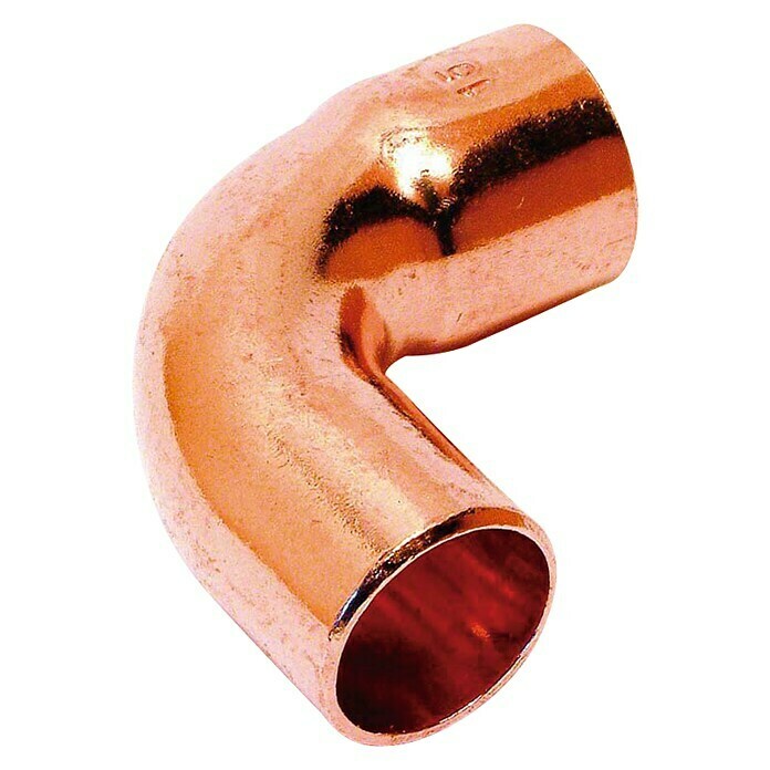 Curva de cobre M-H (22 mm, Ángulo: 90°, 2 uds.)