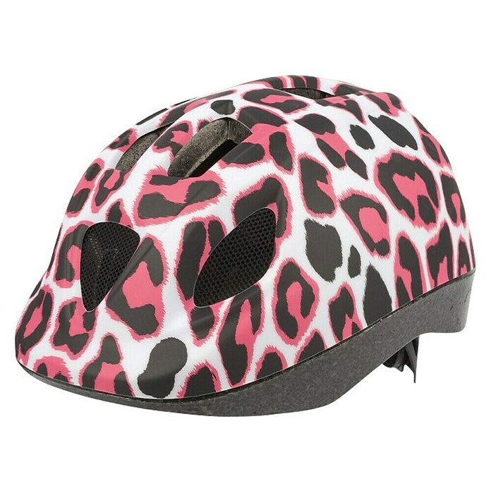 Polisport Fietshelm Pinky Cheetah 46 tot 53 cm (Wit / Roze) | BAUHAUS