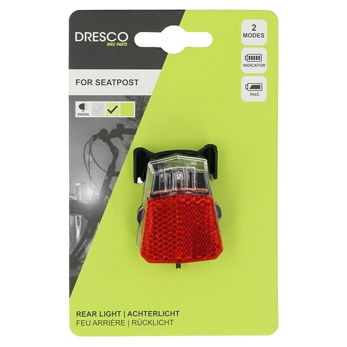 Dresco Vzvratna luč Sprint  (LED, Primerno za: Kolesa) | 2848 - Beleuchtung | BDDM - Fahrradartikel | BDD - Autozubehör | BD - Autozubehör | B - Werkz/Masch/Maschzubeh/Auto | BAUHAUS