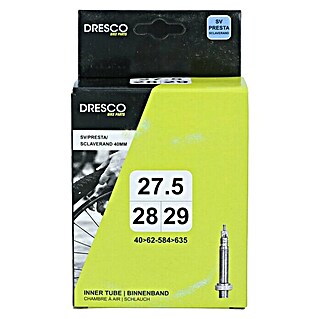 Dresco Fietsbinnenband 27.5/28/29 (40/62-584-635) Sclave 40mm (Prestaventiel)
