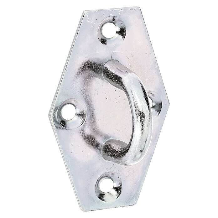 Stabilit Placa con ojal (An x L: 41 x 64 mm, Distancia desde mandril hasta placa: 23 mm) | BAUHAUS