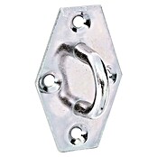 Stabilit Placa con ojal (An x L: 41 x 64 mm, Distancia desde mandril hasta placa: 23 mm) | BAUHAUS