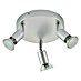 Briloner Led-plafondlamp met 3 GU10 lampjes 