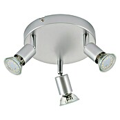Brilo Led-plafondlamp (3 lampen, Zilver)