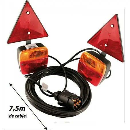 Pilotos luminosos con imán