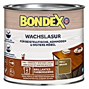 Bondex Wachslasur (Hellbraun, 250 ml, Seidenmatt bis seidenglänzend)