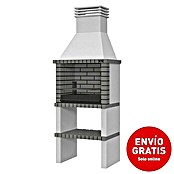 Collippo Alvor Barbacoa de obra (Superficie parrilla: 64 x 38 cm, Hormigón, Gris oscuro) | BAUHAUS
