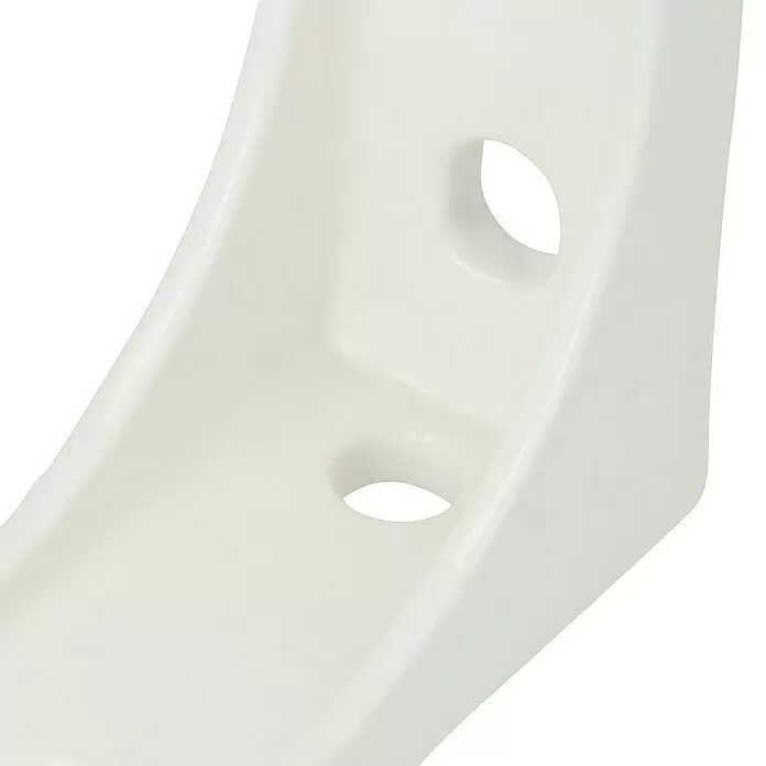 Wand- & Deckenhalter E3200-55 - 105 x 50 x 217 mm, Weiß, Passend für: Sunfun Hülsenmarkisen ab 4,5 m Breite - Detailaufnahme