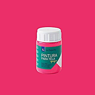 La Pajarita Pintura textil (Rosa fluorescente, 35 ml)