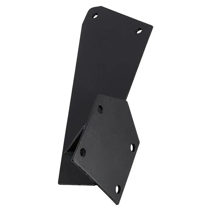 Dachsparrenadapter E6100-90 - 150 x 155 x 450 mm, Anthrazit, Passend für: Sunfun Vollkassettenmarkisen außer Modell Elba - Schwarze Metallhalterung, die Stabilität und Haltbarkeit bietet. Ideal, um Geräte sicher zu befestigen und eine zuverlässige Unterstützung zu gewährleisten.