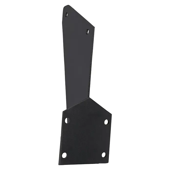 Dachsparrenadapter E6100-90 - 150 x 155 x 450 mm, Anthrazit, Passend für: Sunfun Vollkassettenmarkisen außer Modell Elba - Schwarze Gerätehalterung mit Löchern zur Befestigung, ideal zur sicheren Anbringung von Geräten an Oberflächen.