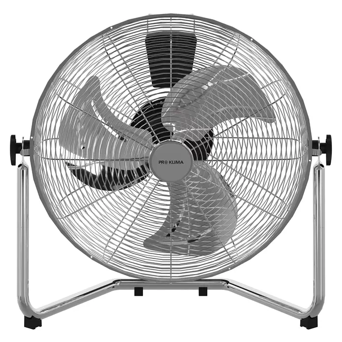 Proklima Bodenventilator - Silber, 45 cm