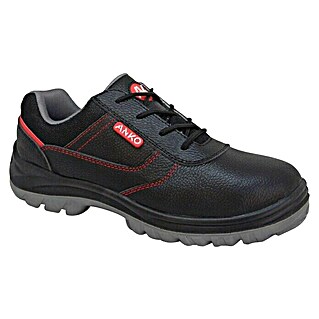 Zapatos de seguridad Anko Basic (Negro/Rojo, Talla de pie: 43, Categoría de protección: S3)