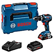 Bosch Professional AMPShare 18V Akku-Schlagbohrschrauber GSB 18V-55 (18 V, 2 Akkus, 4 Ah, 55 Nm, Inkl. 2 x Akku 4 Ah + Koffer) | BAUHAUS