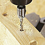 Wolfcraft Broca metálica para madera con avellanador 3,5 - 9,5 mm (Largo: 65 mm)
