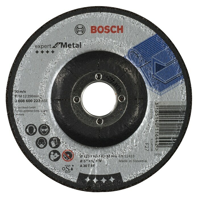 Bosch Schruppscheibe (Geeignet für: Metall, Stärke Scheibe: 6 mm)