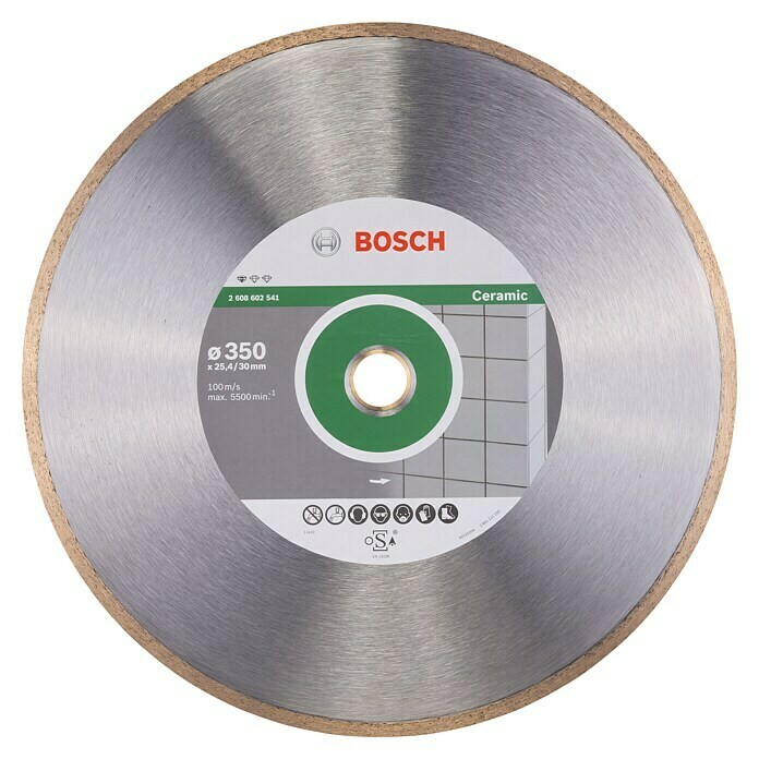 Bosch Professional Diamant-Trennscheibe (Durchmesser Scheibe: 350 mm,  Schnittbreite: 2 mm, 1