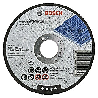 Bosch Professional Trennscheibe Standard for Metal (Durchmesser Scheibe: 115 mm, Stärke Scheibe: 2,5 mm)
