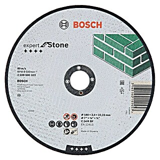 Bosch Professional Expert Trennscheibe for Stone (Durchmesser Scheibe: 180 mm, Stärke Scheibe: 3 mm)