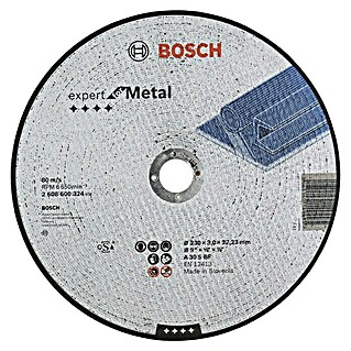 Bosch Trennscheibe Expert for Metal (Geeignet für: Aluminium, Durchmesser Scheibe: 230 mm, Stärke Scheibe: 3 mm)