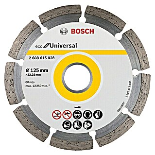 Bosch Diamant-Trennscheibe Eco for Universal (Durchmesser Scheibe: 125 mm)