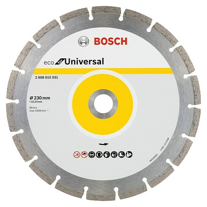 Bosch Disque à tronçonner au diamant ECO for Universal