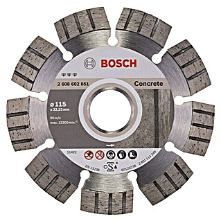 Bosch Professional Diamant-Trennscheibe (Durchmesser Scheibe: 115 mm)