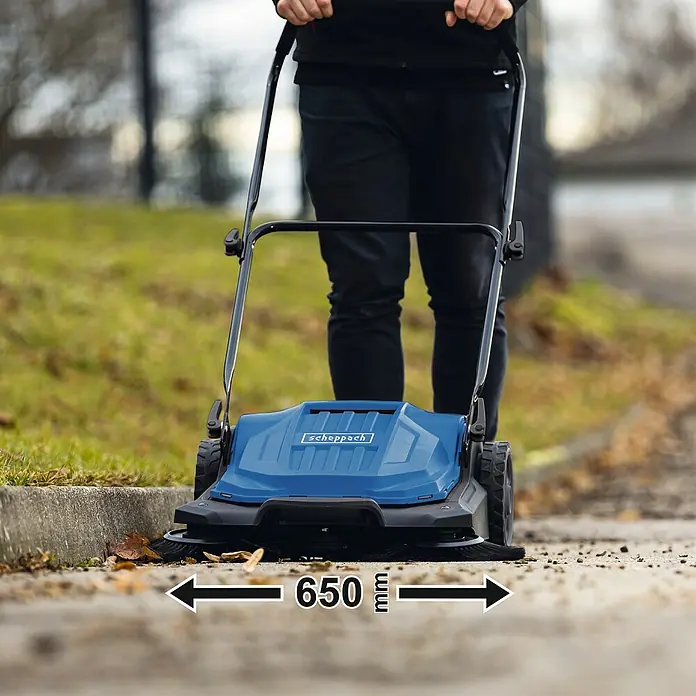 Scheppach Kehrmaschine S800 Test