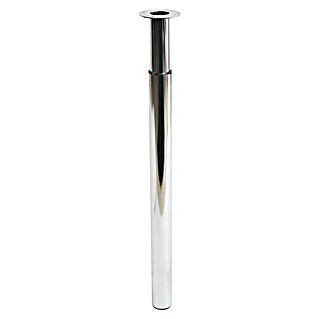 Teleskop-Möbelfuß (Durchmesser: 6 cm, Höhenverstellung: 70 cm - 110 cm, Stahl)