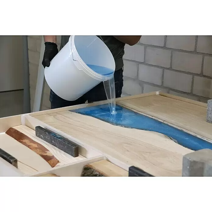 CreativEpoxy Gießharz Resin 50 A+B - 6,75 kg, Passend für: Bis zu 50 mm Schichtstärke - Anwendungsbeispiel