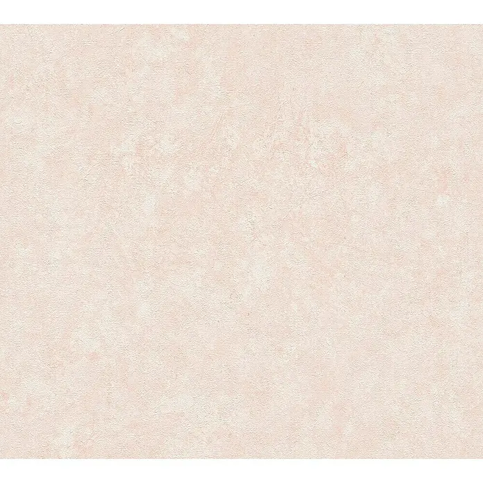 A.S. Création Metropolitan Stories Travel Styles Vliestapete - Beige/Rot, Uni, 10,05 x 0,53 m, Feine Struktur - Rosafarbene Texturtapete mit subtilem Muster für Wandgestaltung und Dekoration.