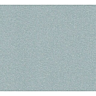 A.S. Création Metropolitan Stories Travel Styles Vliestapete (Blau/Grün, Uni, 10,05 x 0,53 m)