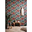 A.S. Création Metropolitan Stories Travel Styles Vliestapete (Blau/Rot, Floral, 10,05 x 0,53 m) | BAUHAUS