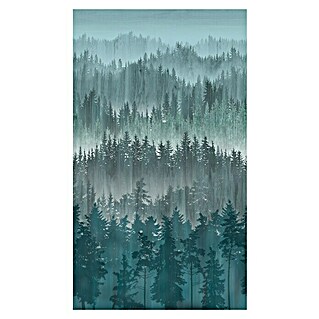 AS Creation Metropolitan Stories Travel Styles Fototapete Wald (B x H: 1,59 x 2,8 m, Vlies, Blau)